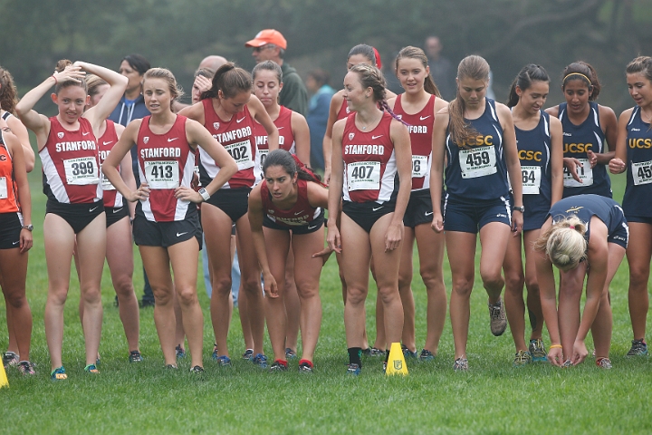 130831 USF-XC-Invite-040.JPG - August 31, 2013; San Francisco, CA, USA; The University of San Francisco cross country invitational at Golden Gate Park.